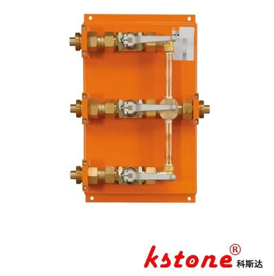 One Turn Multi Gas Distributor, With 1 Inlet And 3 Outlets, Multi Channel Converter